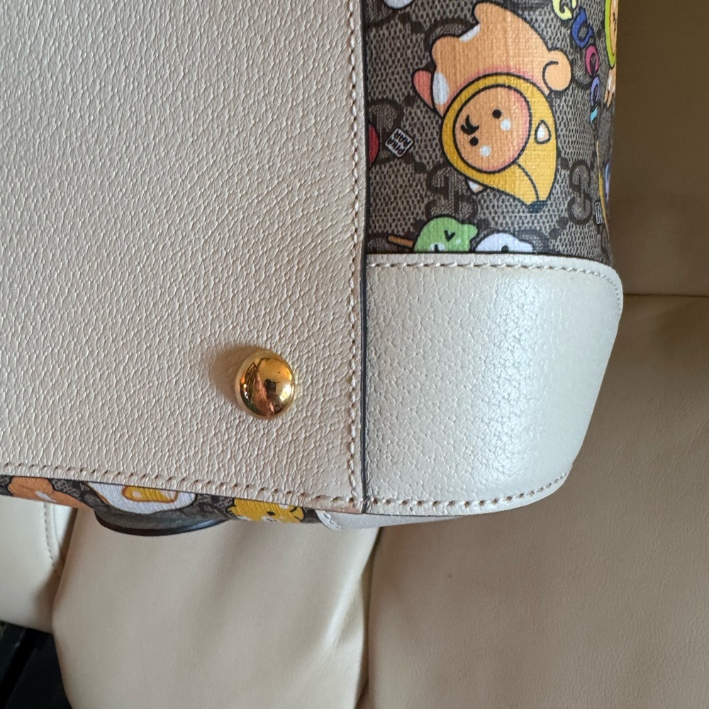 Gucci Multicolor Cartoon Pattern Bag - Picture 9 of 13